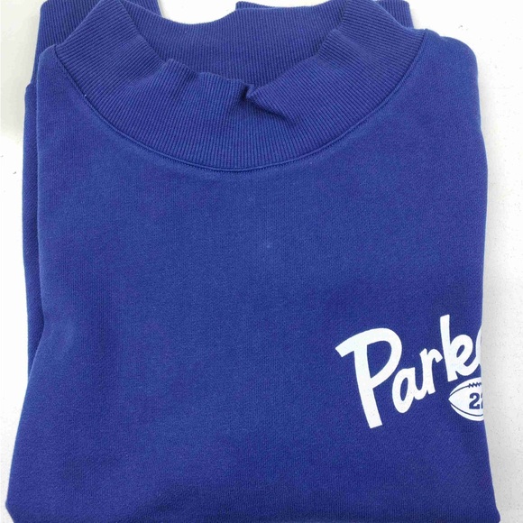 Parke Women's Cozy Blue Sweatshirt - Picture 7 of 8